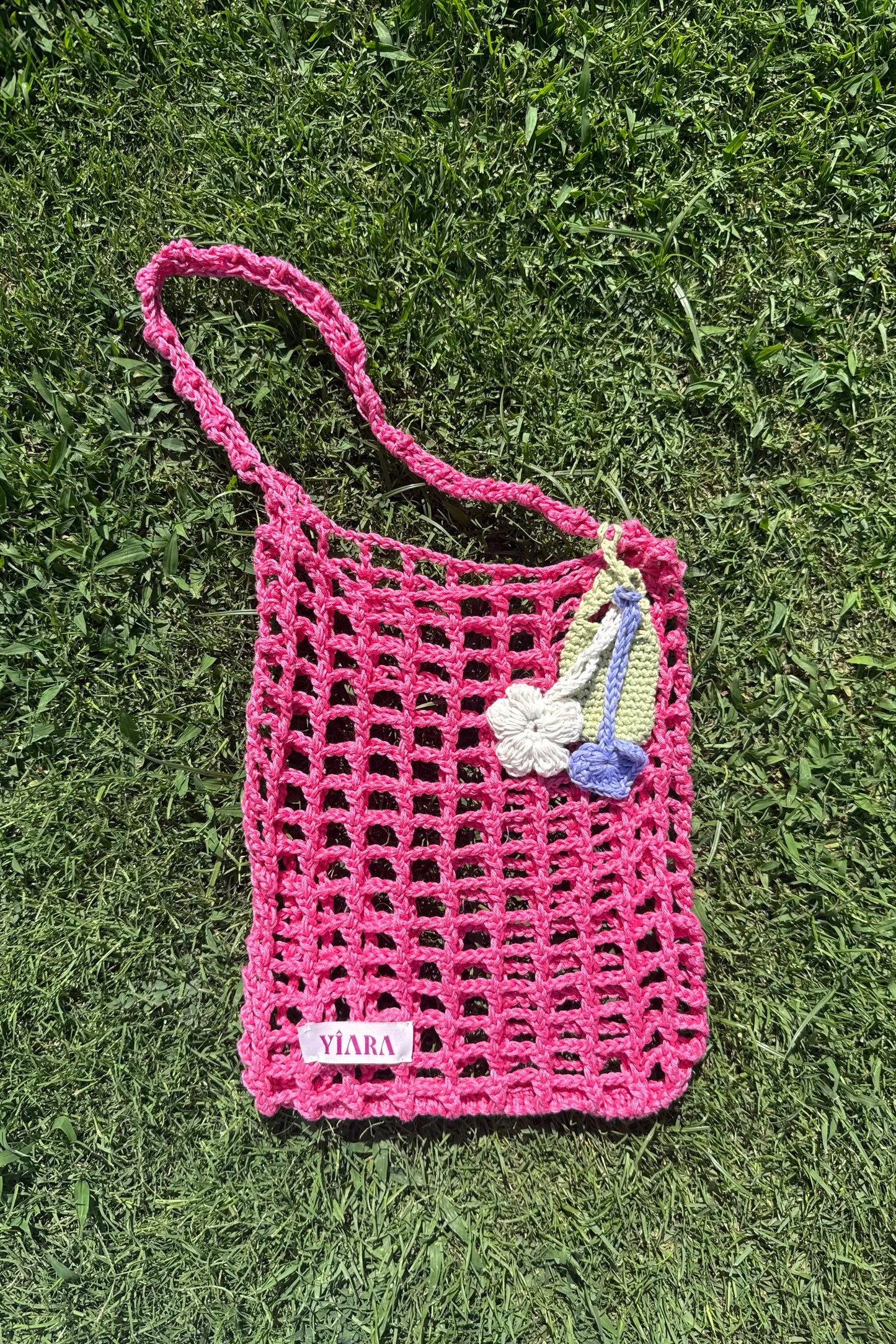 Tia hand-crocheted tote