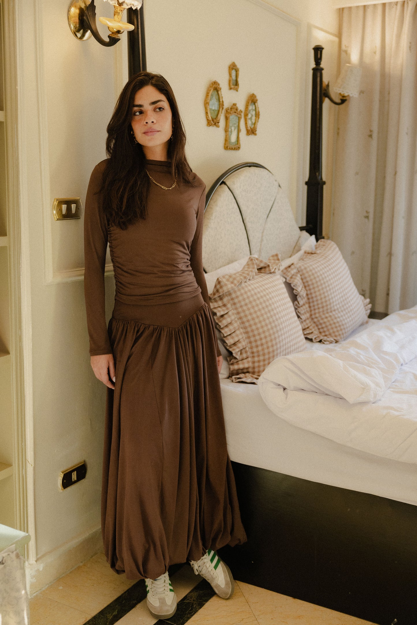 Freia skirt in Espresso