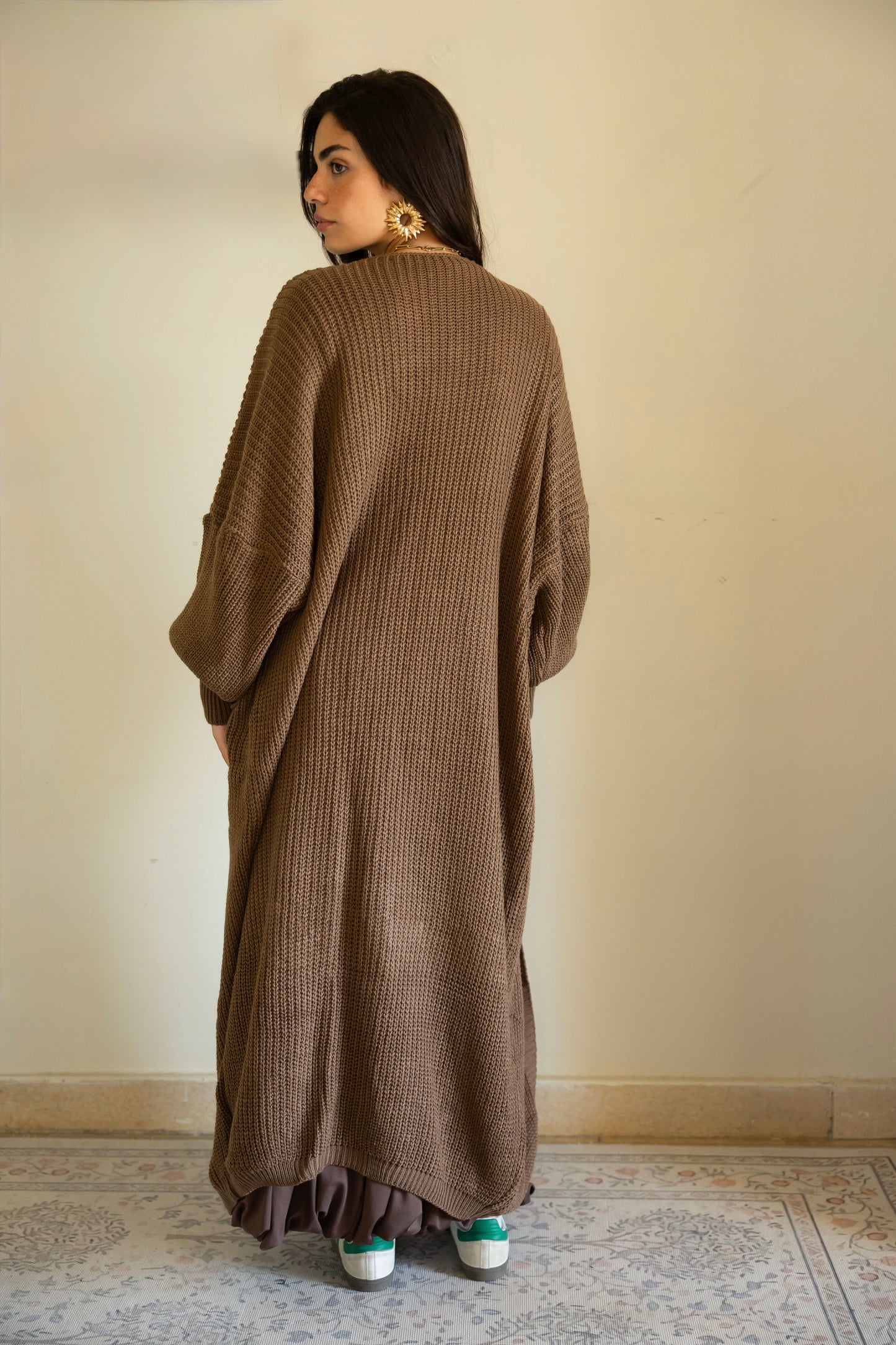 Katia cardigan in Chocolate brown