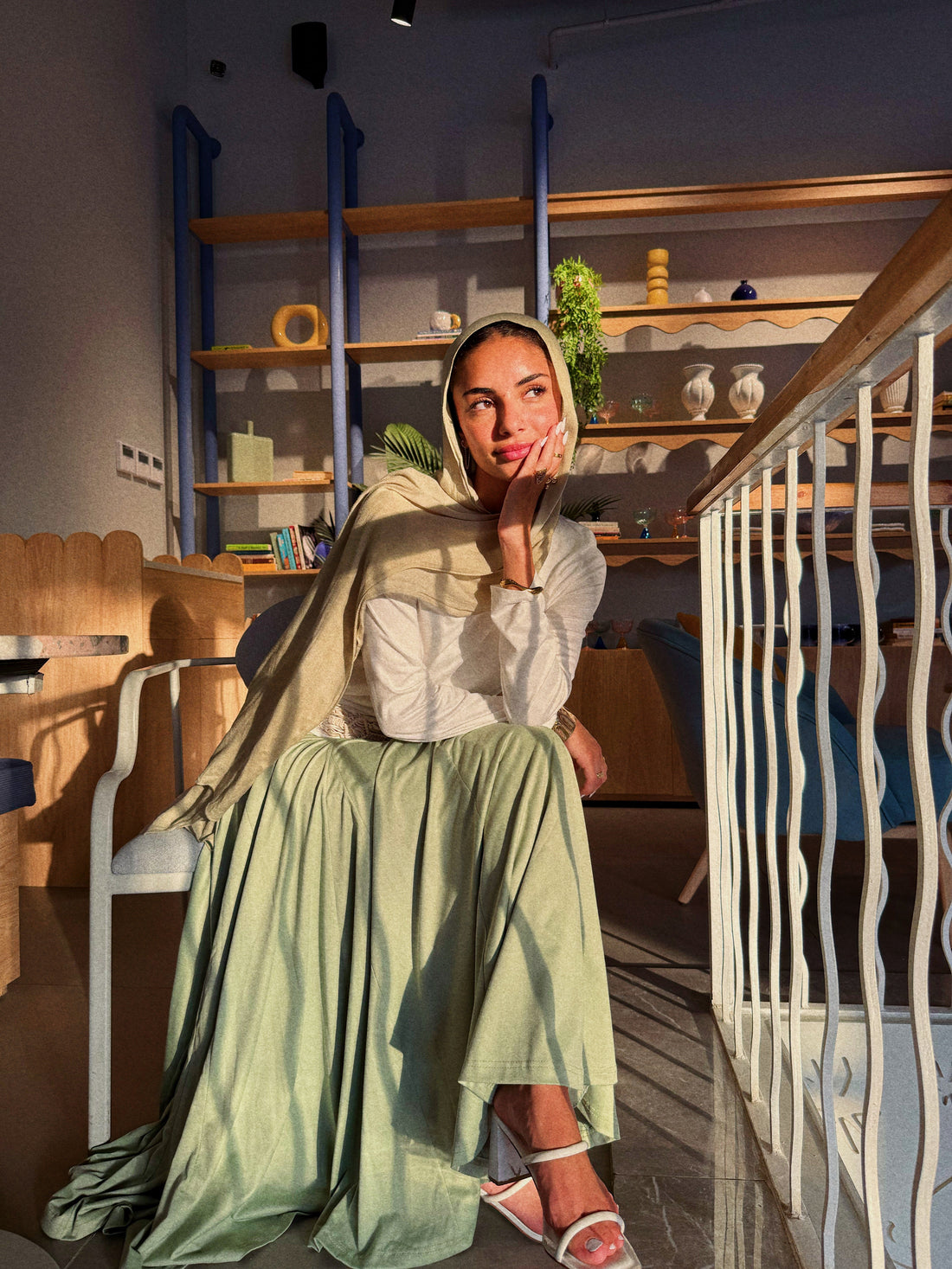 Summer Through Her Eyes: Menna Baraka in Coastal Reverie