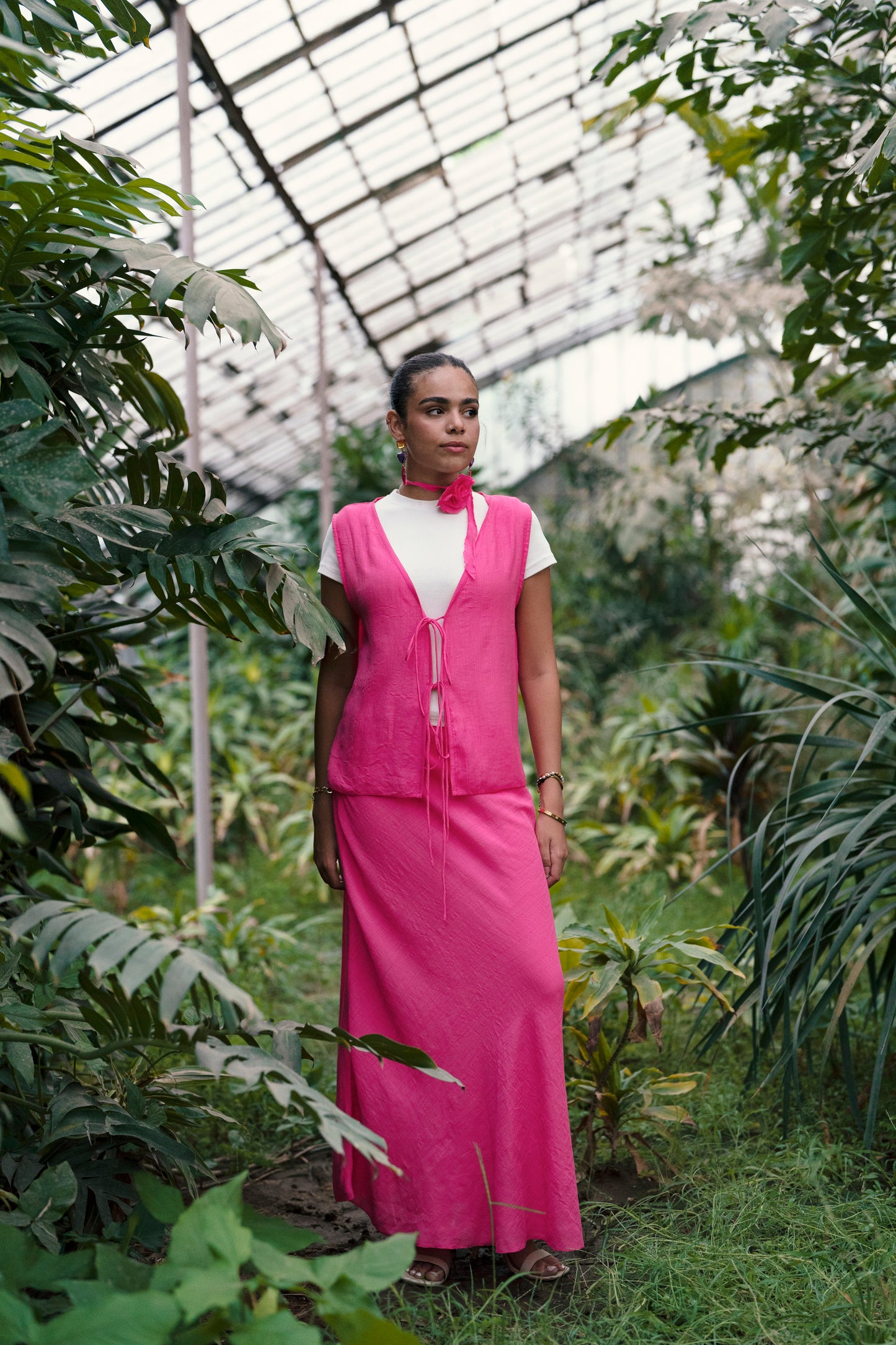 Laia & Zeya set in Fuschia