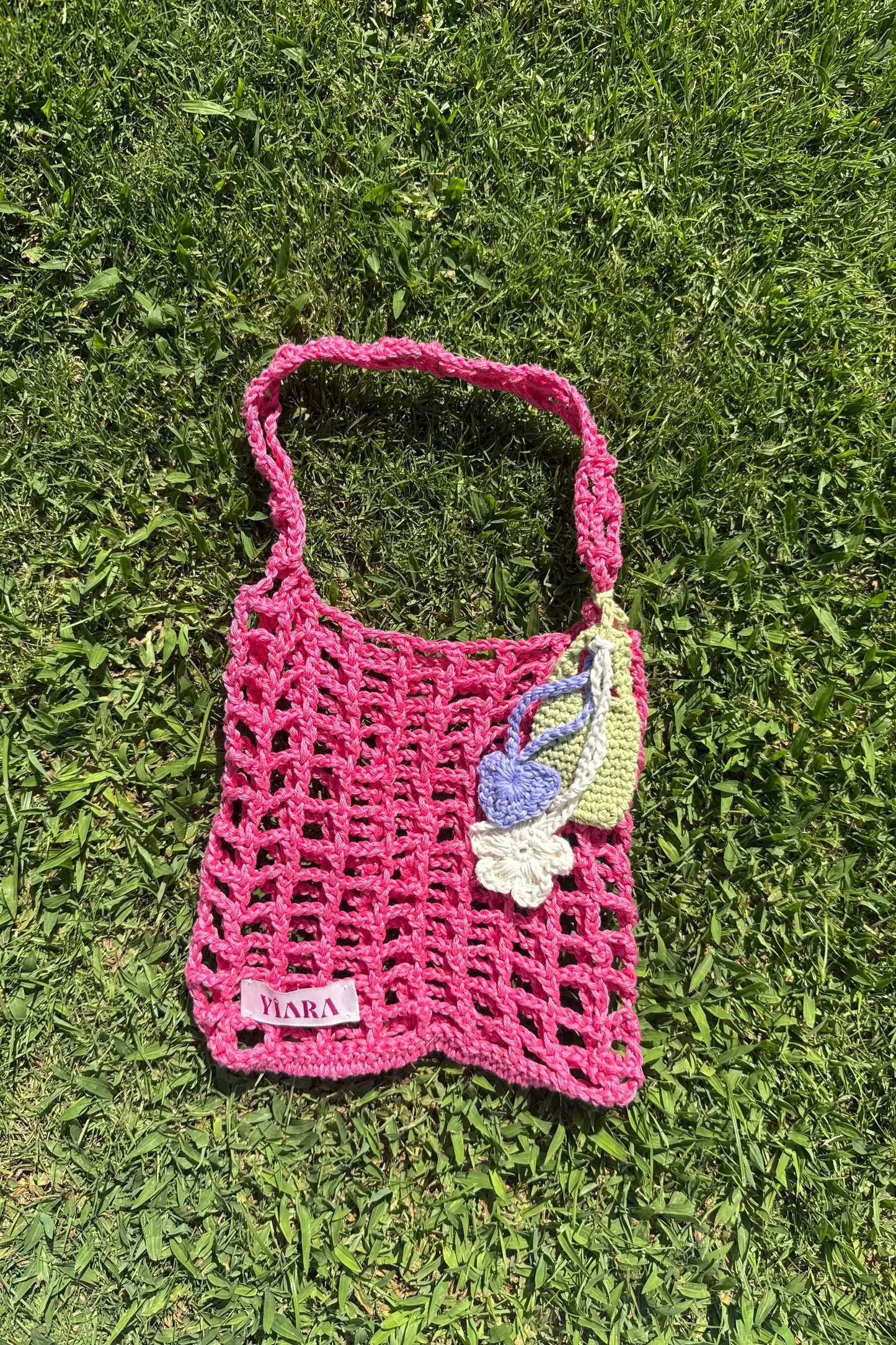 Tia hand-crocheted tote