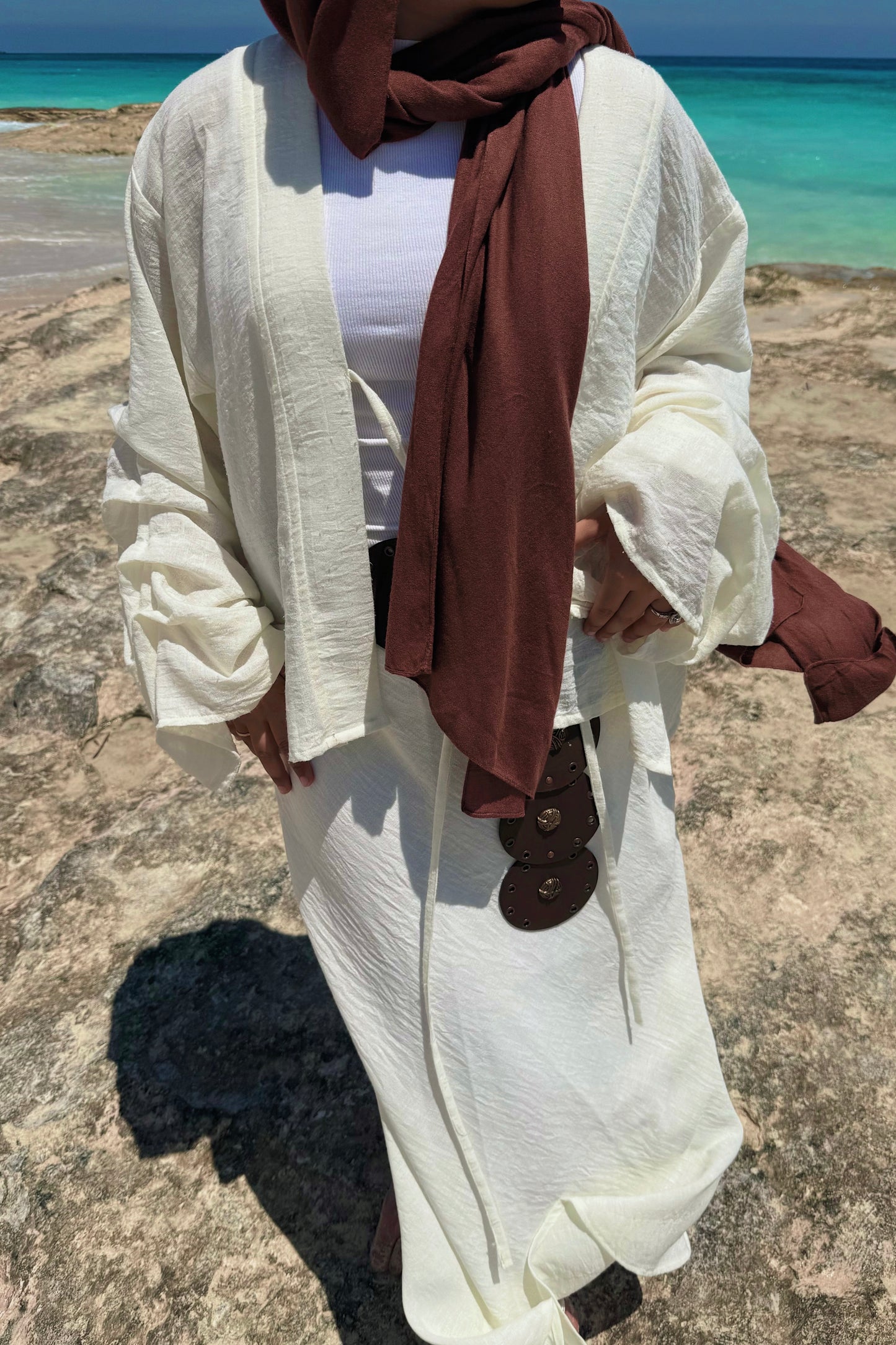 Kaia shirt coconut white