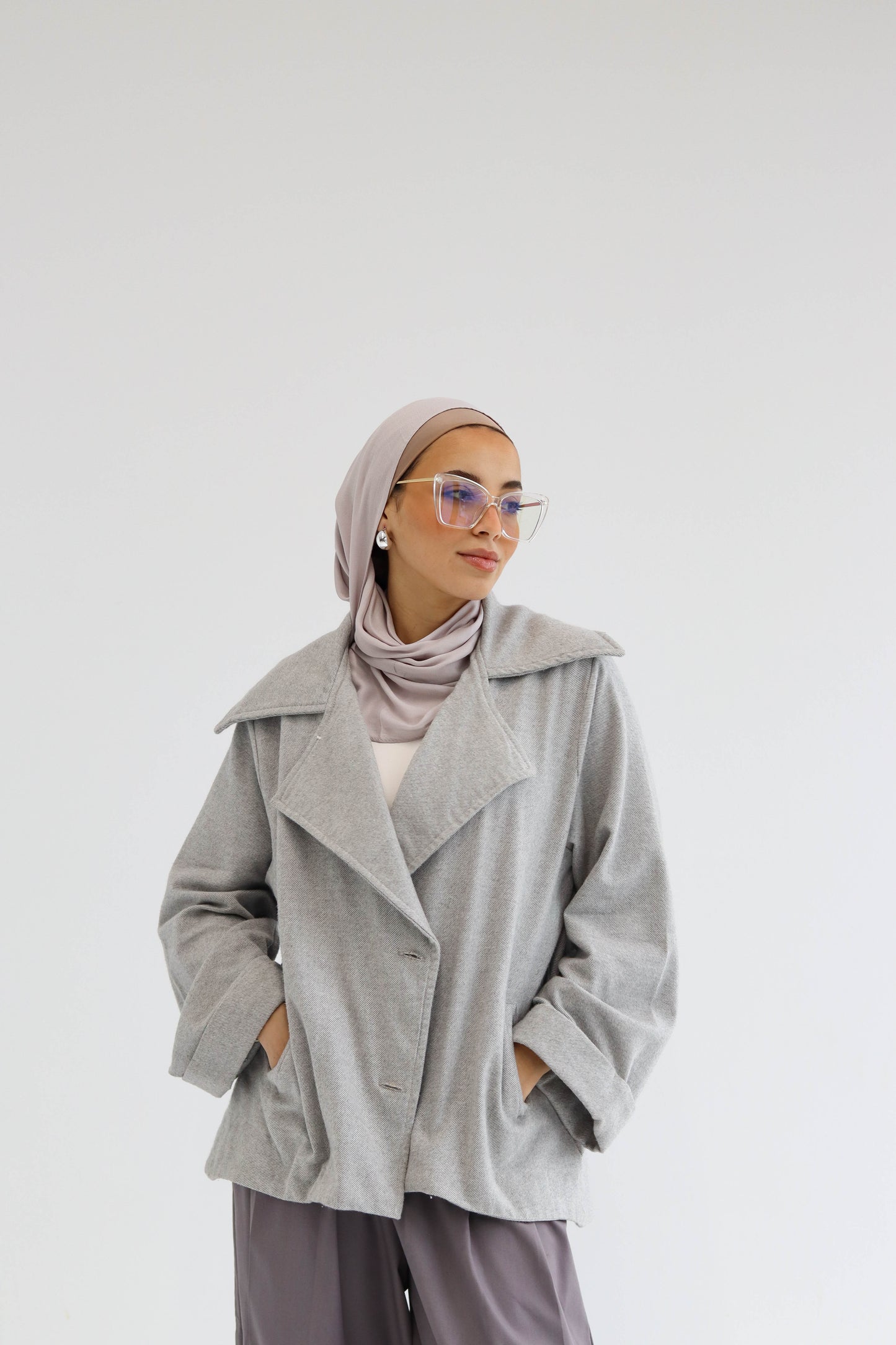 Maya jacket in Grey