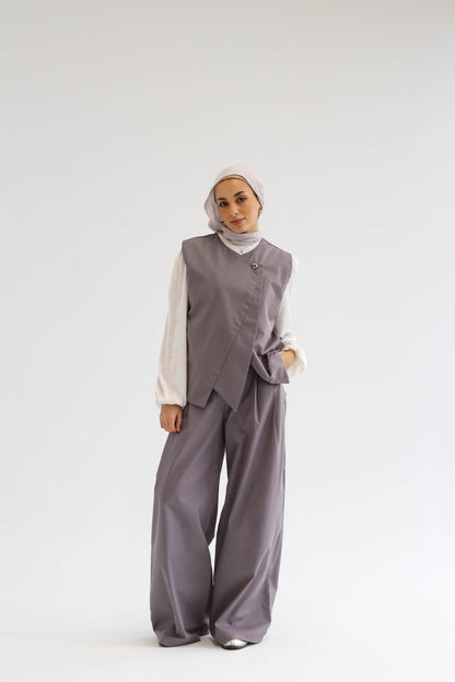 Thea vest set in Grey