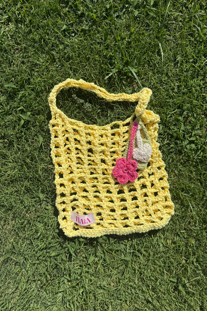 Tia hand-crocheted tote