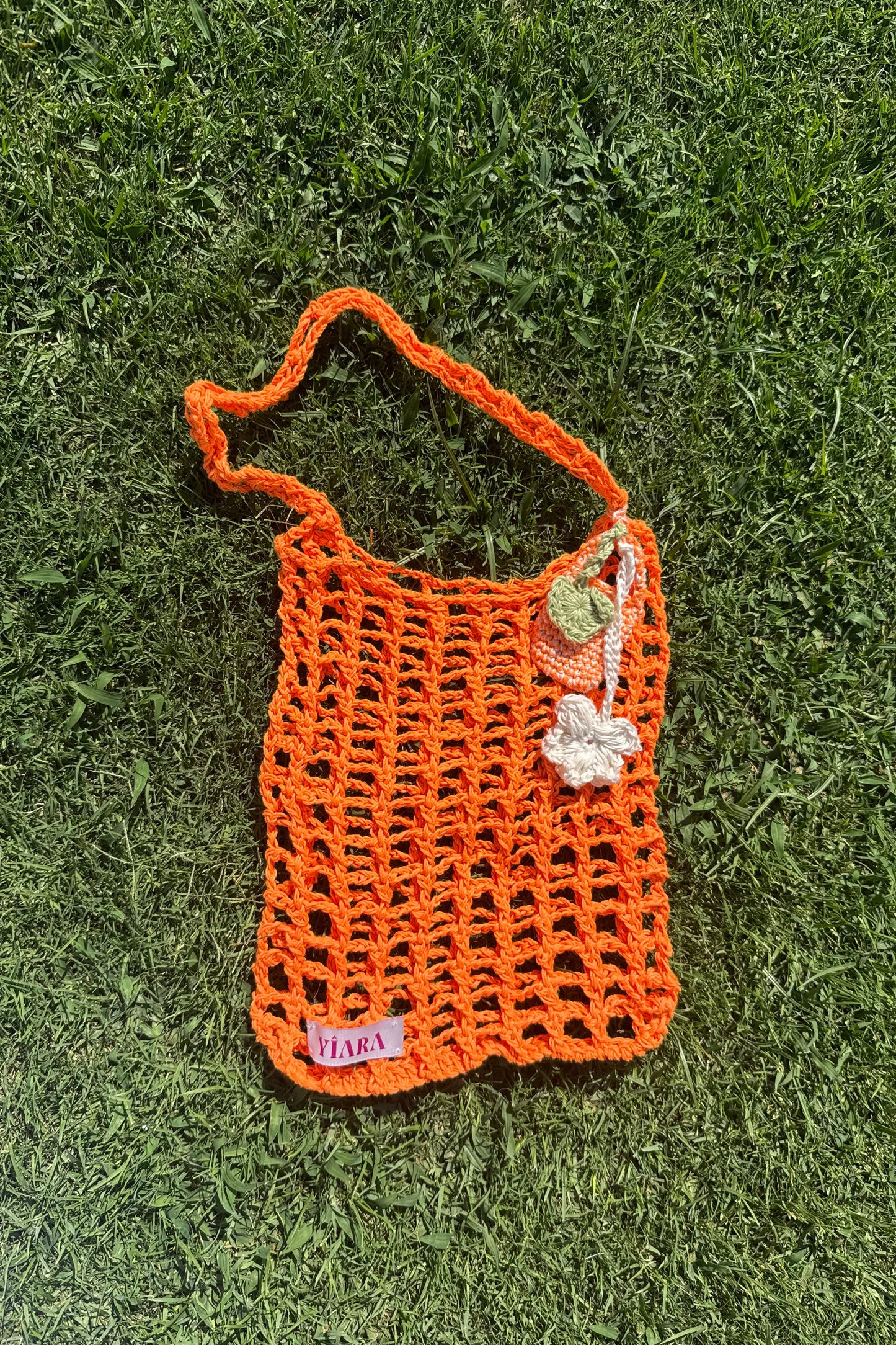 Tia hand-crocheted tote