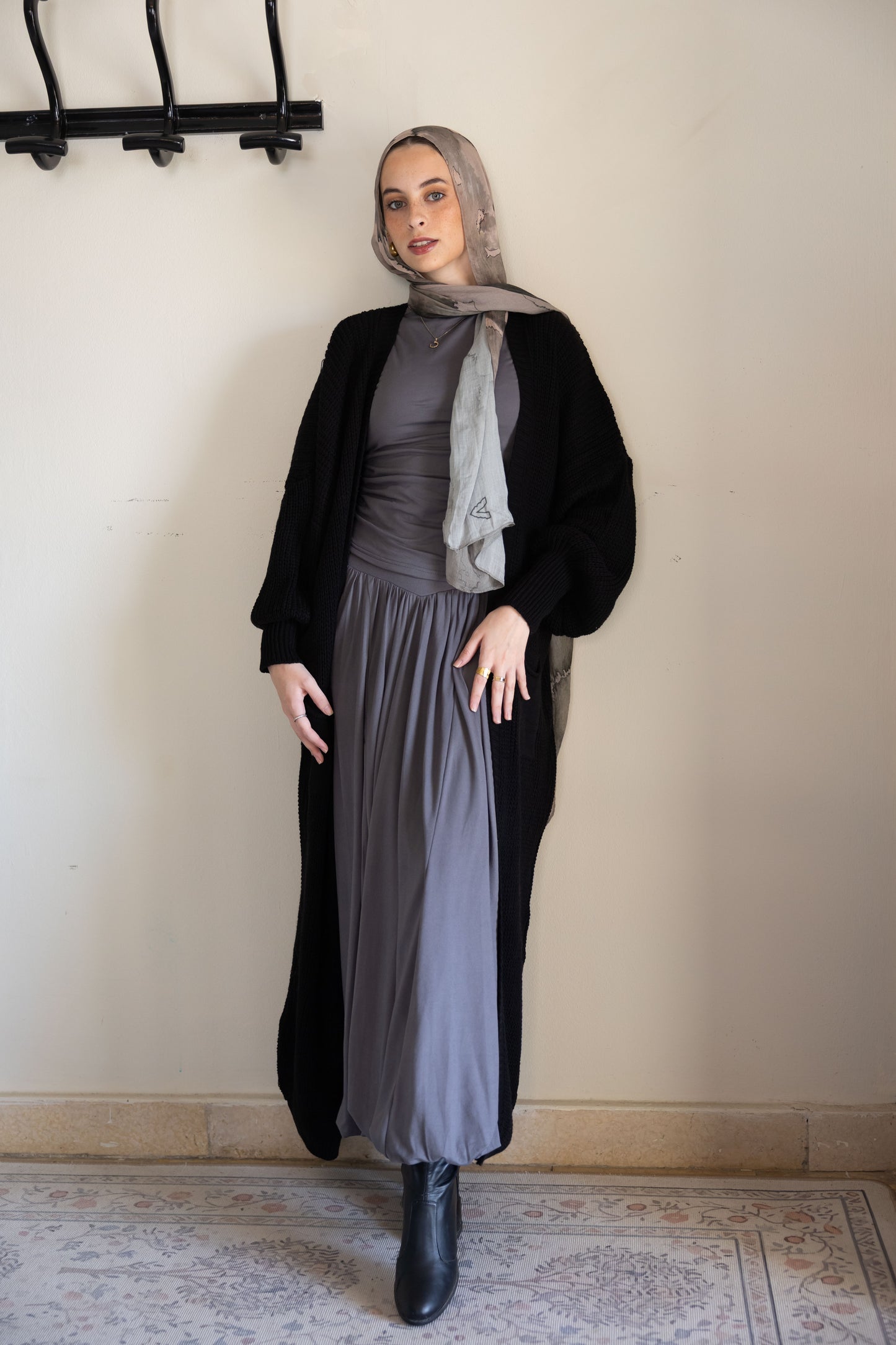 Katia cardigan in Midnight black