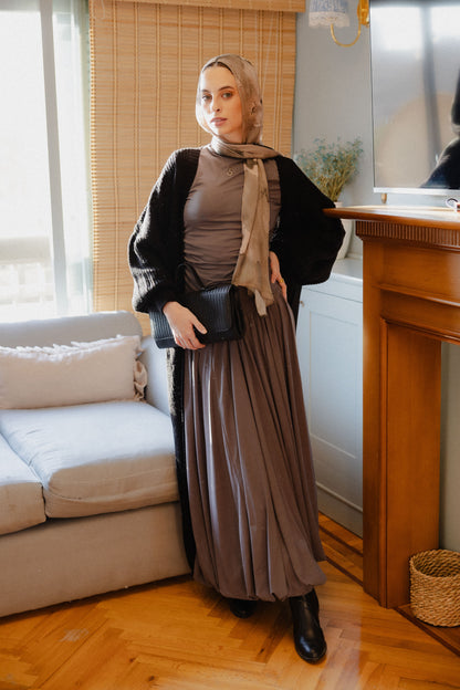 Freia skirt in Steel