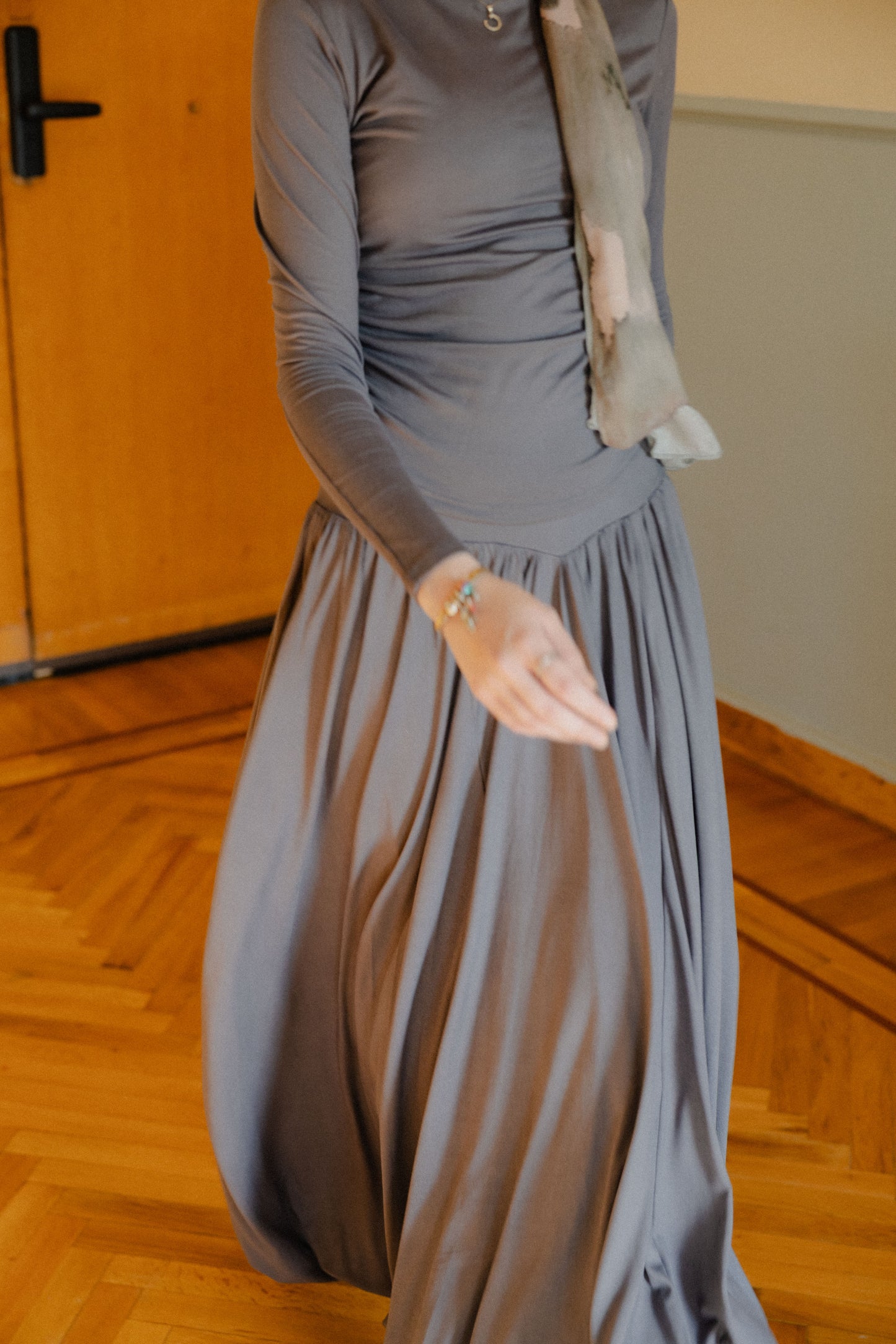 Freia skirt in Steel