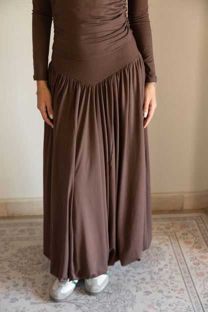 Freia skirt in Espresso