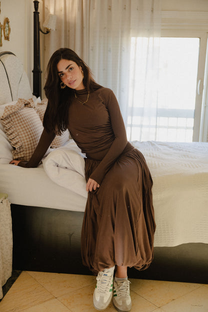 Freia skirt in Espresso