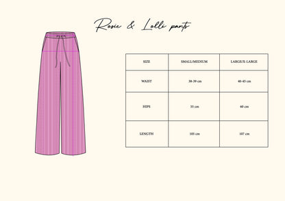 The Lolly striped pants